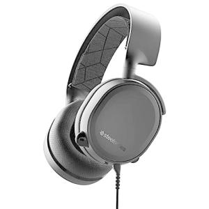 SteelSeries ゲーミングヘッドセット マイク付き 有線 密閉型 PC PS5 PS4 Switch 対応 Arctis 3 61503 ブラック