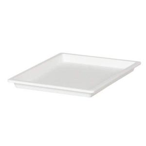 ライクイット  小物 収納 ケース コンテナースリム  幅19.8x奥25.6x高2cm ホワイト 日本製 JT-06