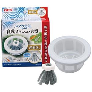 GEX メダカ元気 プラスチック 育成メッシュ 丸型 卵の孵化 稚魚の保護・育成用 食卵防止 産卵床｜クロスタウンストア