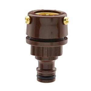 ガオナ 万能口金 GA-QA008 ワンタッチ接続 カーキ/ブラウン