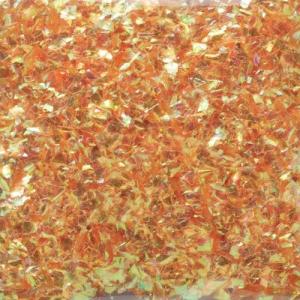 ピカエース 乱切オーロラ #712 オレンジ 1g アート材