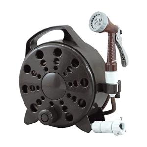 三洋化成 ハンディープチリール 7mmネットホース 10m ブラウンメタリック HDP-F107RT