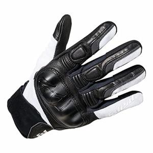 アイディール バイク用 グローブ ID-014 アンチH2O ホワイト Mサイズ ID014WH/M