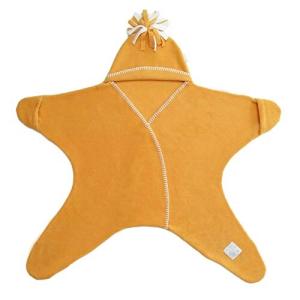 Tuppence&Crumble おくるみ 星 星型アフガン スターラップ 4-10ヶ月用 バンブルビー
