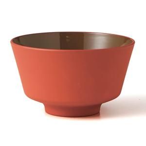 竹中 お椀 OWAN オワン 角 乾漆 レッド 11.6×6.8cm