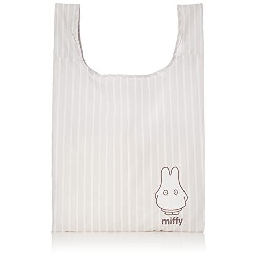 丸眞 エコバッグ miffy ミッフィー ストライプおばけ 再生ポリエステル使用 H63.5×W40...