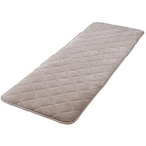 ナイスデイ mofua  敷布団 グレージュ 65×180cm お昼寝 布団 マット ごろ寝布団 ソファー マット 簡易 コ