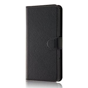 レイ アウト arrows SV F-03H / arrows M03 ケース 手帳型 シンプル マグネット/ブラック