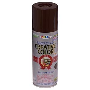 アサヒペン クリエイティブカラースプレー 420ML 84チョコレート