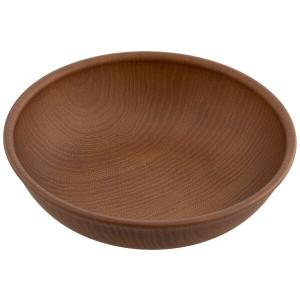 正和 Showa NH home 木目 樹脂 ラウンド プレート S ブラウン クリーンコート 電子レンジ 食洗器対応 日本製 軽い