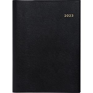 高橋書店 手帳 2023年 A5 ウィークリー リングダイアリー セパレート 黒 No.452
