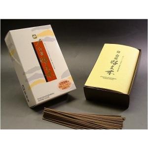 梅栄堂のお線香 白檀好文木 短寸大型バラ詰