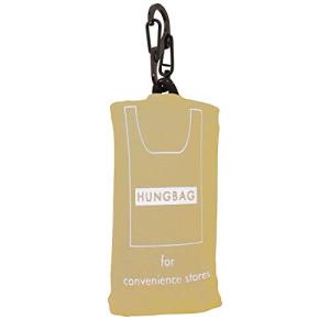 ヘミングス エコバッグ カラビナ付 WEEKENDHUNGBAG M ベージュ