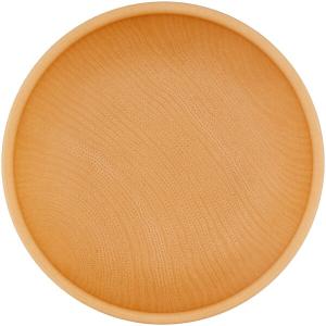 正和 Showa NH home 木目 樹脂 ラウンド プレート S ナチュラル クリーンコート 電子レンジ 食洗器対応 日本製 軽