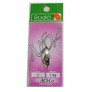 Rodiocraft スプーン ノア 1.5g シルバー #2 ルアー