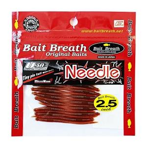 Bait Breath ワーム U30 ニードル 2.5インチ モーターオイル #113 ルアー