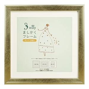 万丈 VANJOH 3wayましかくフレーム 15角 ゴールド 106720