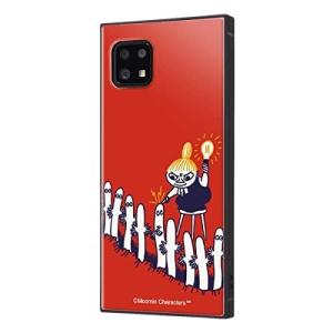 イングレム AQUOS sense6s / AQUOS sense6 //耐衝撃ハイブリッドケース KAKU/リトルミイとニョロニョロ IQ-A
