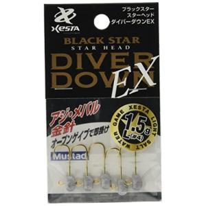ゼスタ ブラックスター スターヘッド ダイバーダウン EX S サイズ 4g