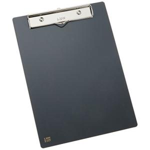 ライオン事務器 PETカラー用箋挟 B5E No.210K-DH ダークグレー