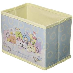 アイプランニング すみっコぐらし 卓上ミニ収納BOX ブルー W19×H14×D11.5cm K4220