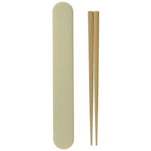 正和 Showa 木目 樹脂 箸箱セット ホワイト 日本製 軽い 割れにくい お弁当 行楽 アウトドア 4979549