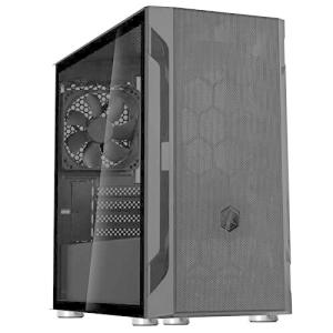 Silver Stone FARAシリーズ 強化ガラス ミッドタワーMicro-ATXケース SST-FAH1MB-G