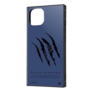 イングレム iPhone 14 / 13 /耐衝撃ハイブリッドケース KAKU/ブラックパンサー IQ-DMP36K3TB/BKP1