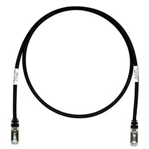 パンドウイット シールド LANケーブル Cat6A プロ仕様 15m 黒 STP6X15MBL