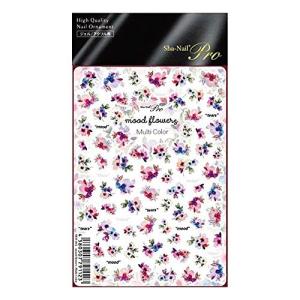 PARTS SHA-NAIL Sha-Nail Pro moodflowers マルチカラー 1枚
