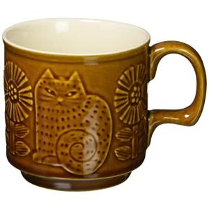 デコレコーポレーション FIKA レリーフマグ マグカップ FIKA レリーフマグ CAT MG-86507 レリーフ模様 約86×122×h85m