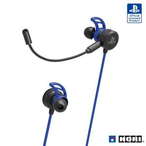 PS5動作確認済有線 ホリゲーミングヘッドセット インイヤー for PlayStation(R)4 ブルーSONYライセンス｜trafstore