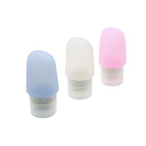 MCO miyoshi co.,ltd 詰め替えシリコンボトル Sサイス クリア ブル- ピンク 各1個 44ml MBZ-BTL/S MBZ-BTL/S