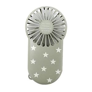 パインクリエイト スリムハンディファン POKEPII.2 スターカーキ 20S00302 78×147×24.5mm