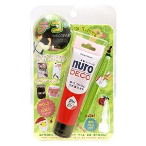 カンペハピオ 水性工作用多用途塗料 NURO DECO ヌーロ デコ 30ml 赤 水性つやあり 004972910252021