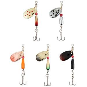 ツリング モンキー ルアー トラッタ スピナー 3g 5色セット