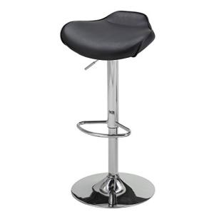 あずま工芸 カウンターチェア ティエラ 合皮 ブラック色 TCC-629