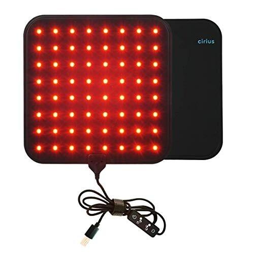 Cirius 近赤外線LEDパッド 軽量 薄型 温熱器 USBタイプ 生活防水 2.5ｍｍ 3段階温...