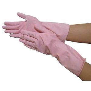 オカモト ふんわりやわらか天然ゴム手袋 ピンク Ｌ OK1PL