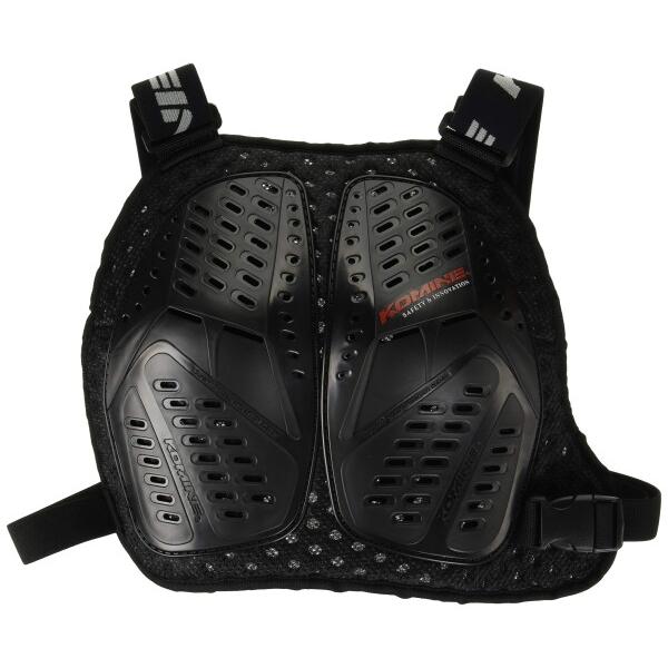 コミネ(KOMINE) バイク用 プロテクター レディースチェストアーマー オールブラック フリ