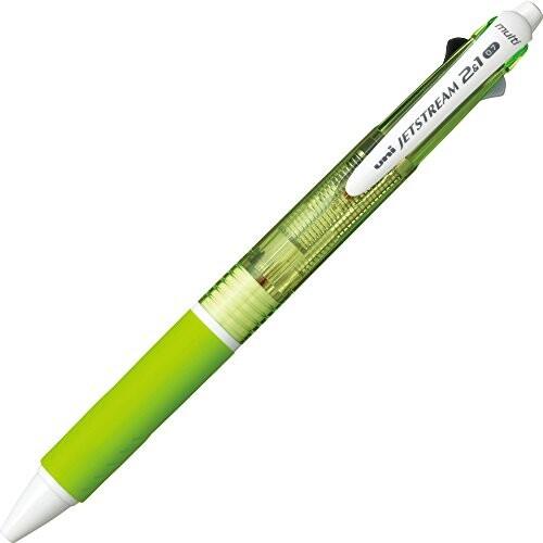 三菱鉛筆 多機能ペン ジェットストリーム 2&amp;1 0.7 緑 書きやすい MSXE350007.6