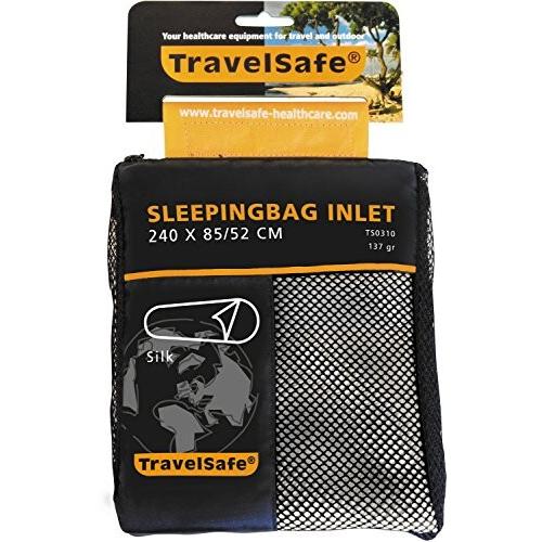 TravelSafe(トラベルセーフ) アウトドア スリーピングバッグ インレット 寝袋 シーツ 布...