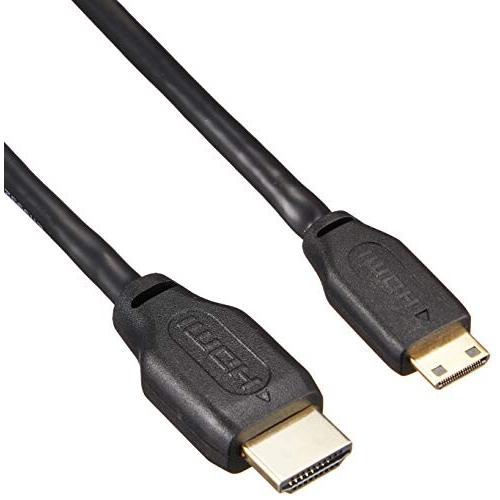 オーム電機 HDMIハイスピードイーサネット対応 1.4ミニケーブル1.5Mクロ 05-0286 V...
