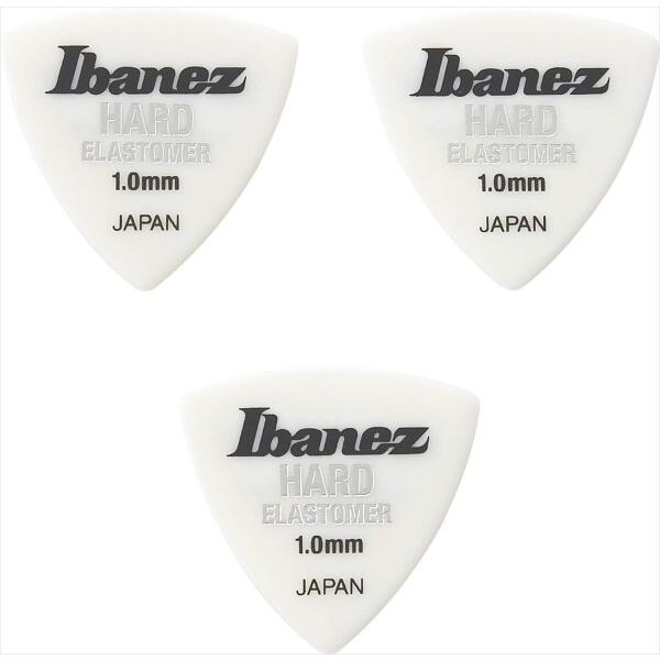 Ibanez(アイバニーズ) 新素材エラストマーを使用した新感覚ピック 3枚入 シャープなトライ