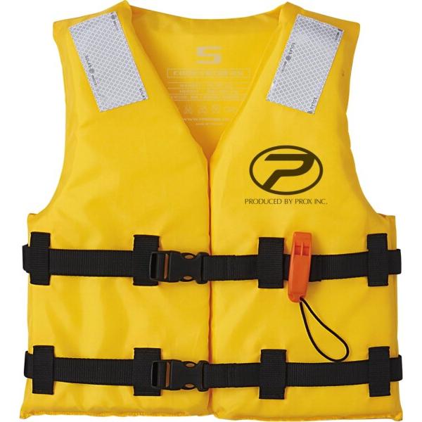 プロックス(Prox) 小型船舶用救命胴衣(型式認定)子供用 S イエロー