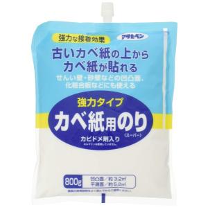 アサヒペン 壁紙用 強力タイプ カベ紙用のり 800G No.774 強力な接着効果 水でうすめずその｜trafstore