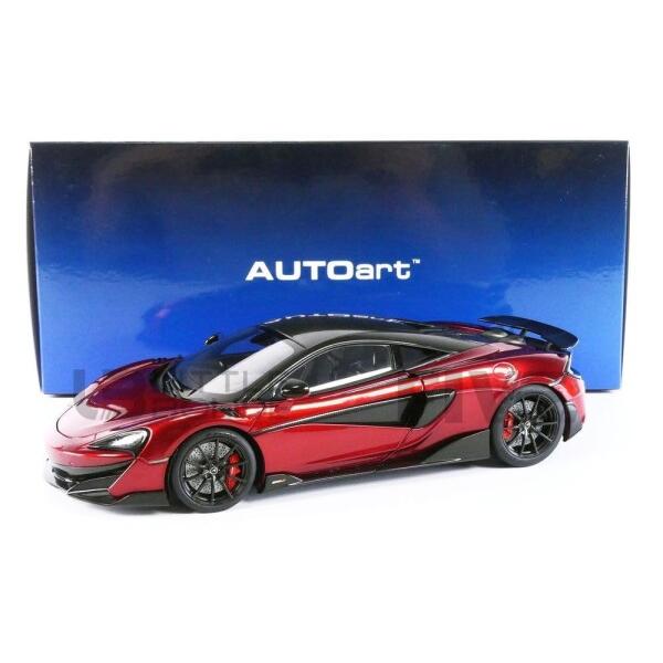 AUTOart 1/18 マクラーレン 600LT レッド・メタリック/カーボン・ルーフ 完成品 7...