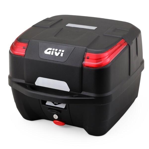 GIVI(ジビ) バイク用 リアボックス モノロック 33L ATLASシリーズ B33NM レッド...