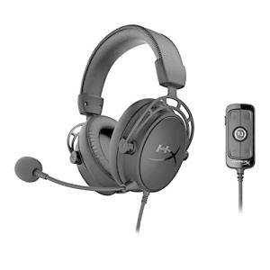 HyperX Cloud Alpha S ゲーミング ヘッドセット 7.1サラウンドサウンド 低音調節スライダー ブラック 2｜trafstore