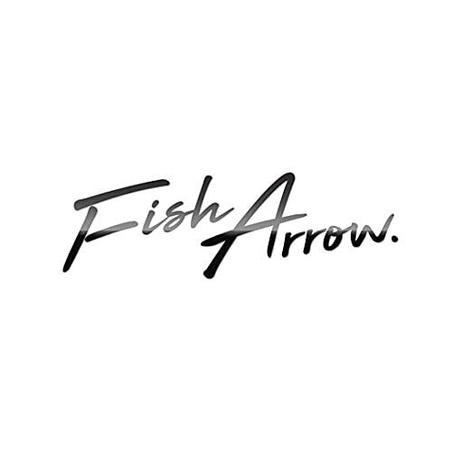 フィッシュアロー(Fish Arrow) フィッシュアロー カッティングステッカー Lサイズ ホワイ...